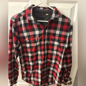 Woolrich Red and Black Checkered Shirt